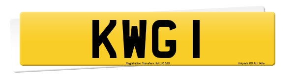 Registration number KWG 1